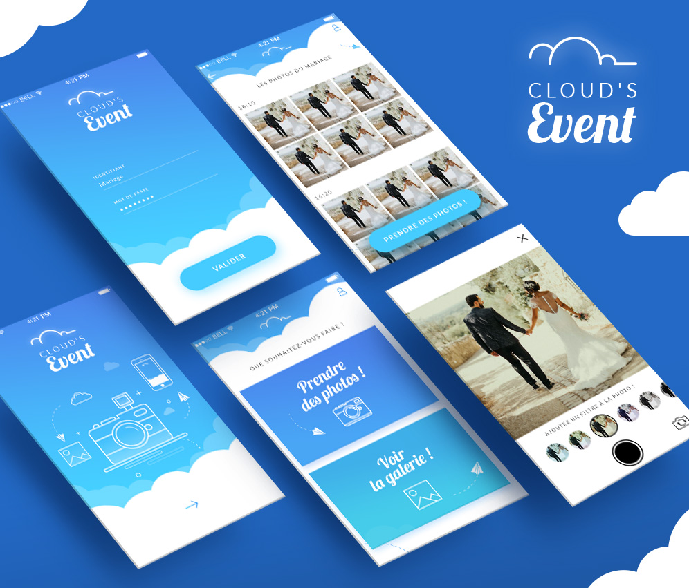 Application mobile Cloud's Event